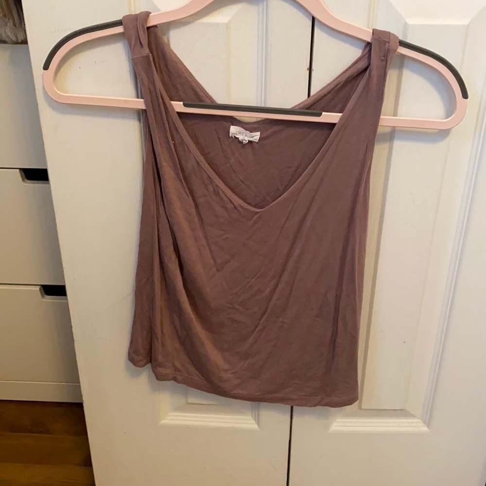 Lime Blue XS plum/purple tank top. Super soft!